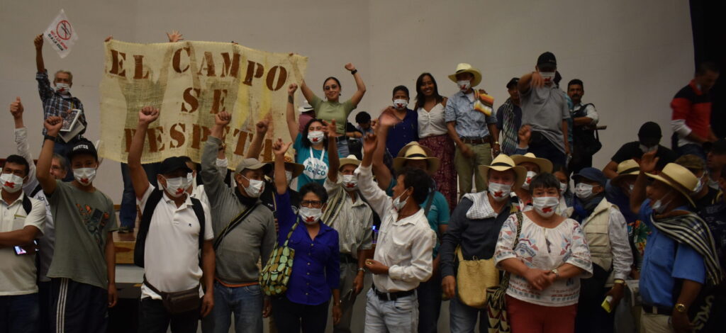 Once campesinos de Jericó enfrentan un proceso penal por defender el territorio